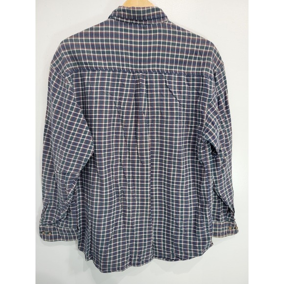 Duck Head Plaid Button Down Shirt Men's Size L Long Sleeve Casual Outdoor - Picture 5 of 7